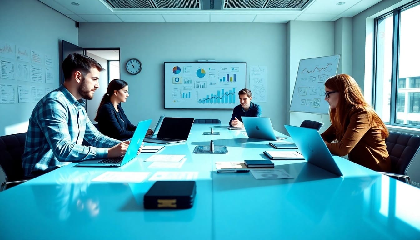 Engaging collaboration at a google ads agency Melbourne focusing on strategic digital marketing.