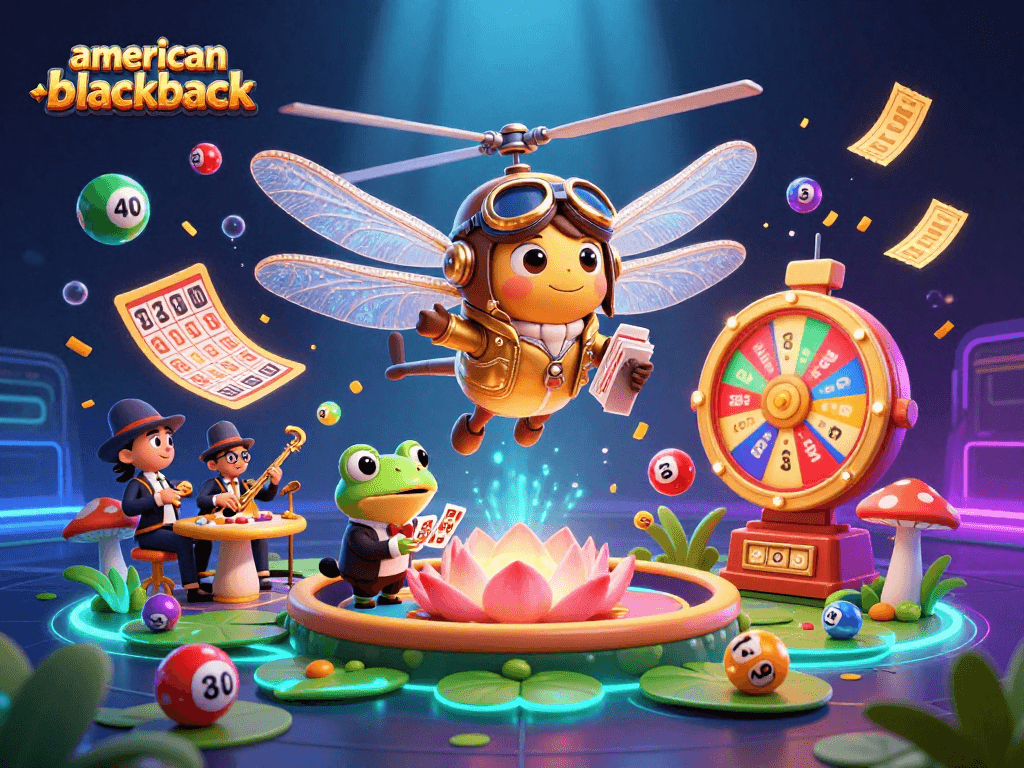Play exciting american-blackjack with vibrant cards, engaging gameplay, and lively casino atmosphere