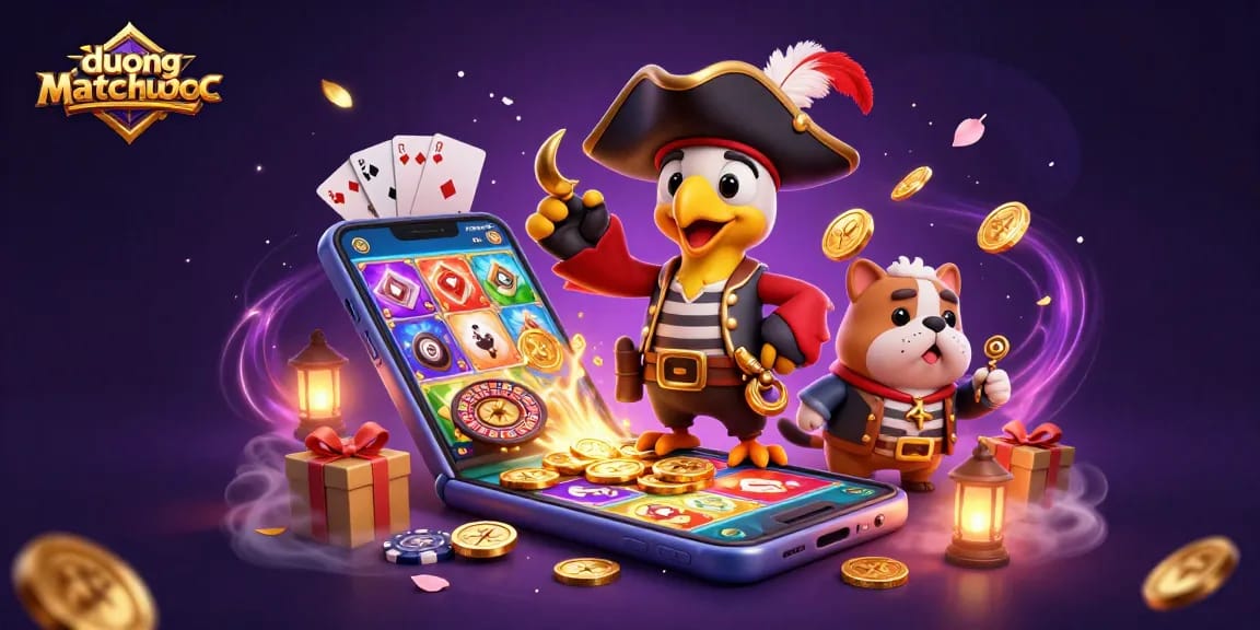 Spin the slots in duongmatchuoc as the pirate crew navigates the treasure!
