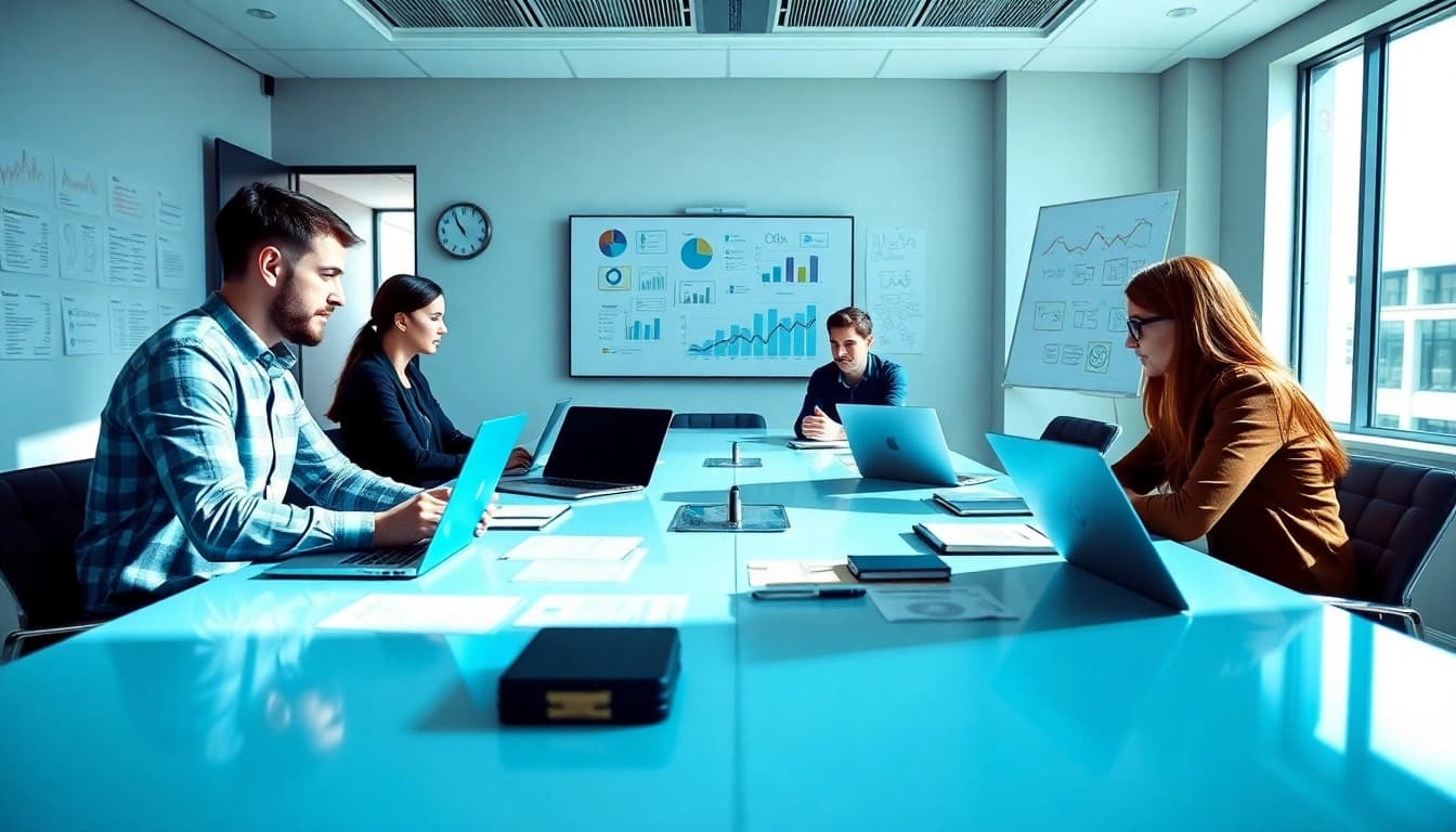 Engaging collaboration at a google ads agency Melbourne focusing on strategic digital marketing.