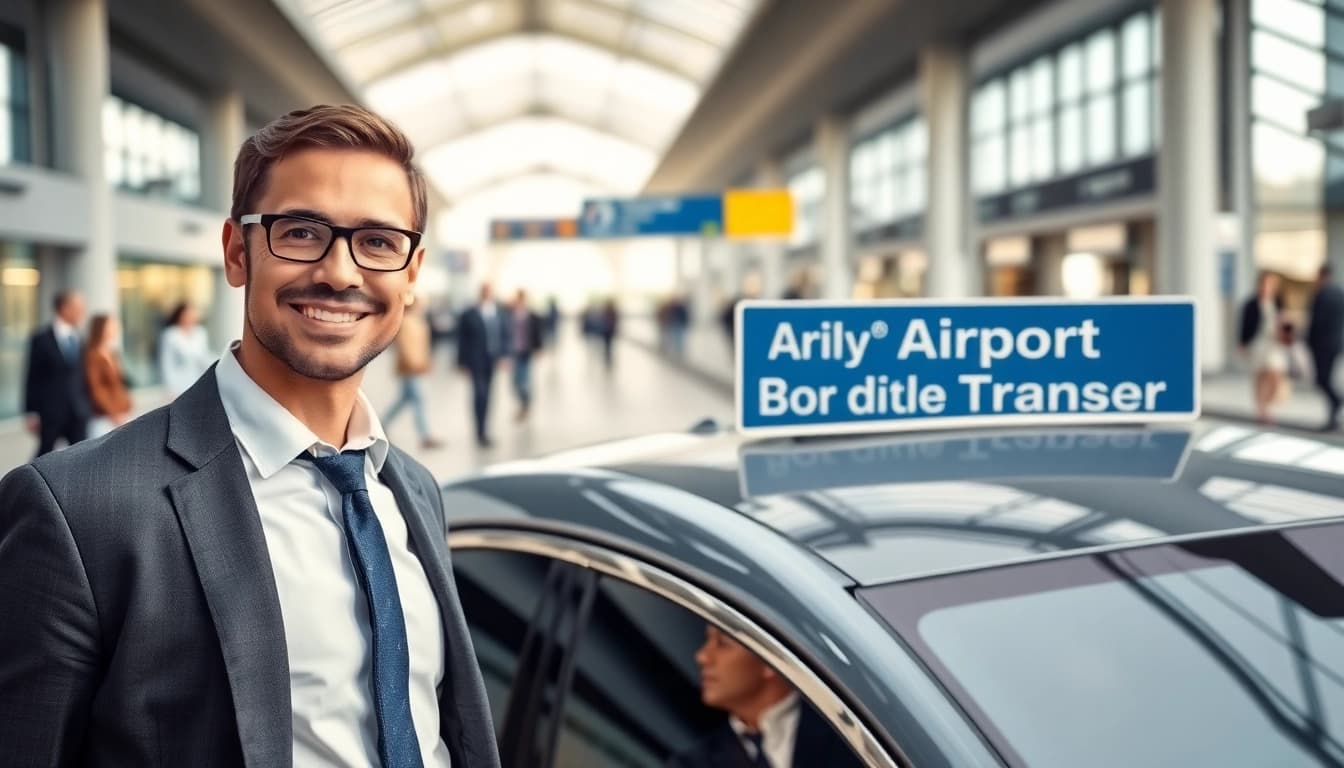 Book your Orly Airport to Paris Transfer with a professional driver at the airport terminal.