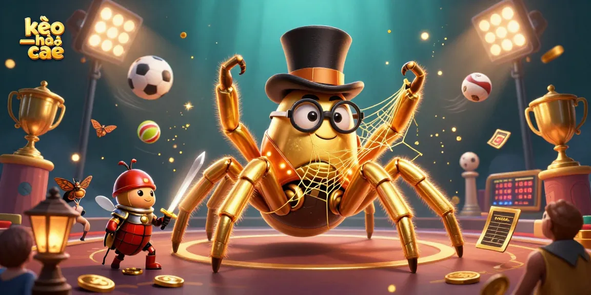 Bet on kèo nhà cái with engaging 3D characters in a vibrant casino setting.