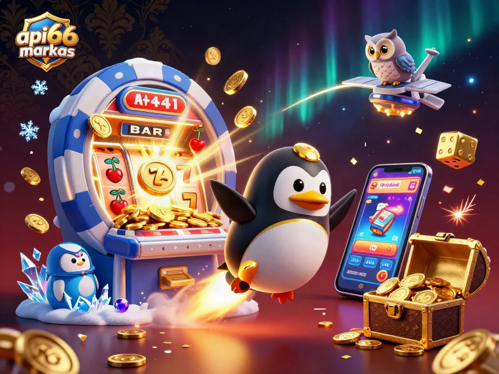 Experience the excitement of api66markas in an animated cosmic casino adventure with dynamic game elements.