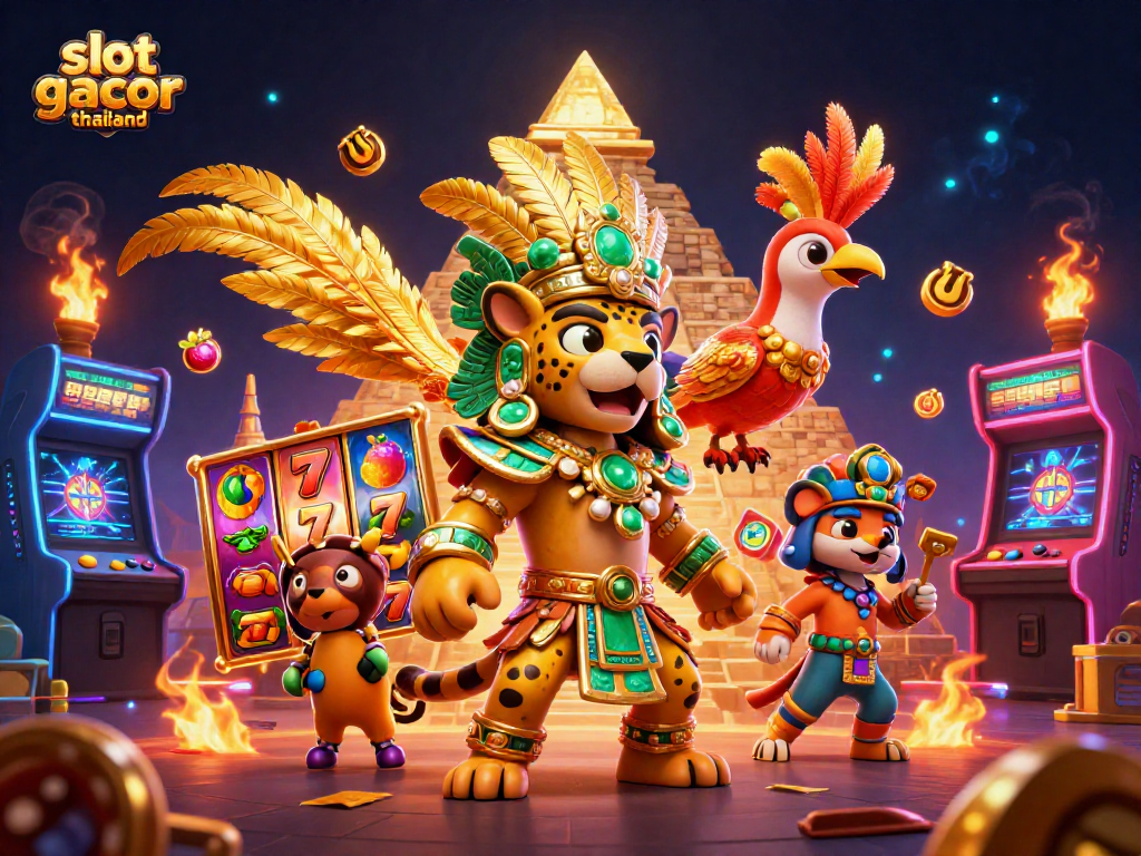 Spin the reels with slot gacor thailand while enjoying vibrant 3D casino characters and rich gaming elements.