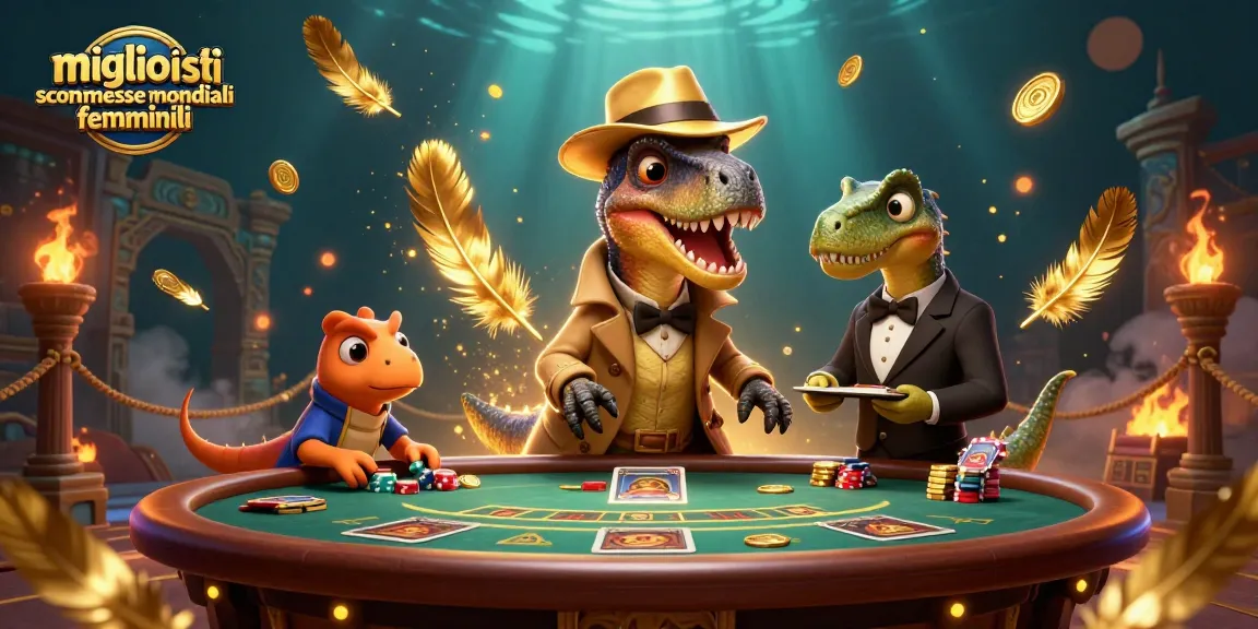 I migliori siti scommesse mondiali femminili offrono emozioni intense al tavolo da blackjack con un velociraptor, un pit boss e un compy.