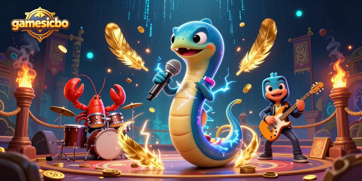 Watch the gamesicbo action unfold in this vibrant underwater casino scene featuring whimsical characters.