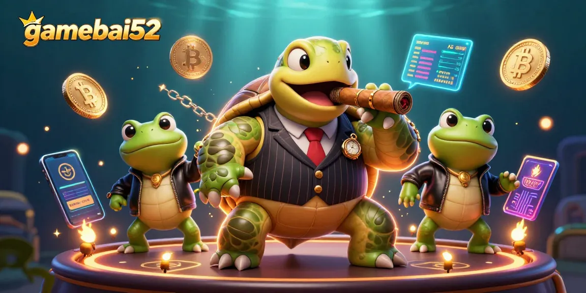 Engage with gamebai52 as the snapping turtle and bullfrog enforcers bring the casino excitement alive!