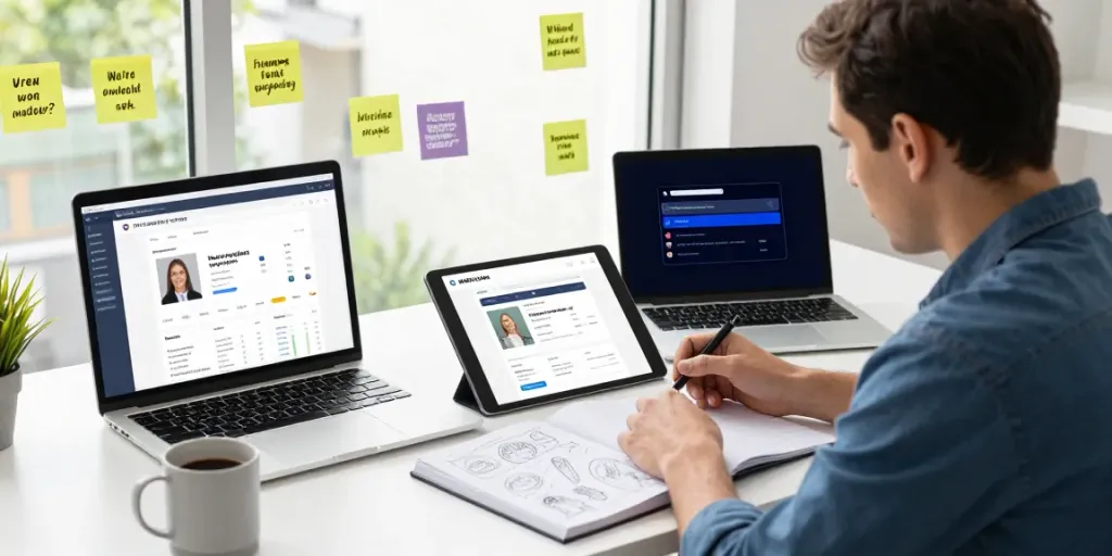 Explore techniques to successfully navigate to this website with a digital marketing workspace.