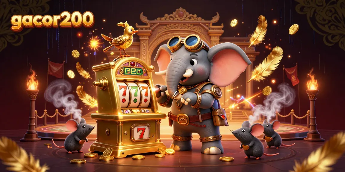 Maksimalkan pengalaman bermain gacor200 dengan slot machine dan suasana kasino yang menggugah semangat.