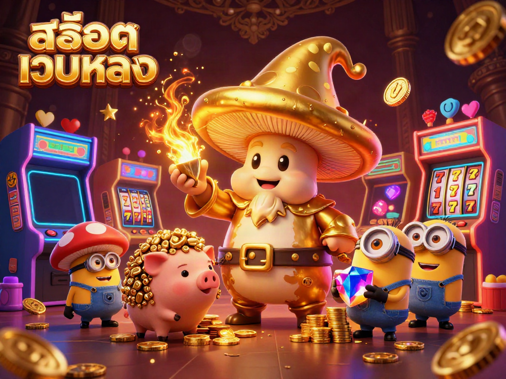 เล่นเกมสล็อตออนไลน์แบบสล็อตเว็บตรงที่มีภาพการ์ตูน 3D สุดตระการตา