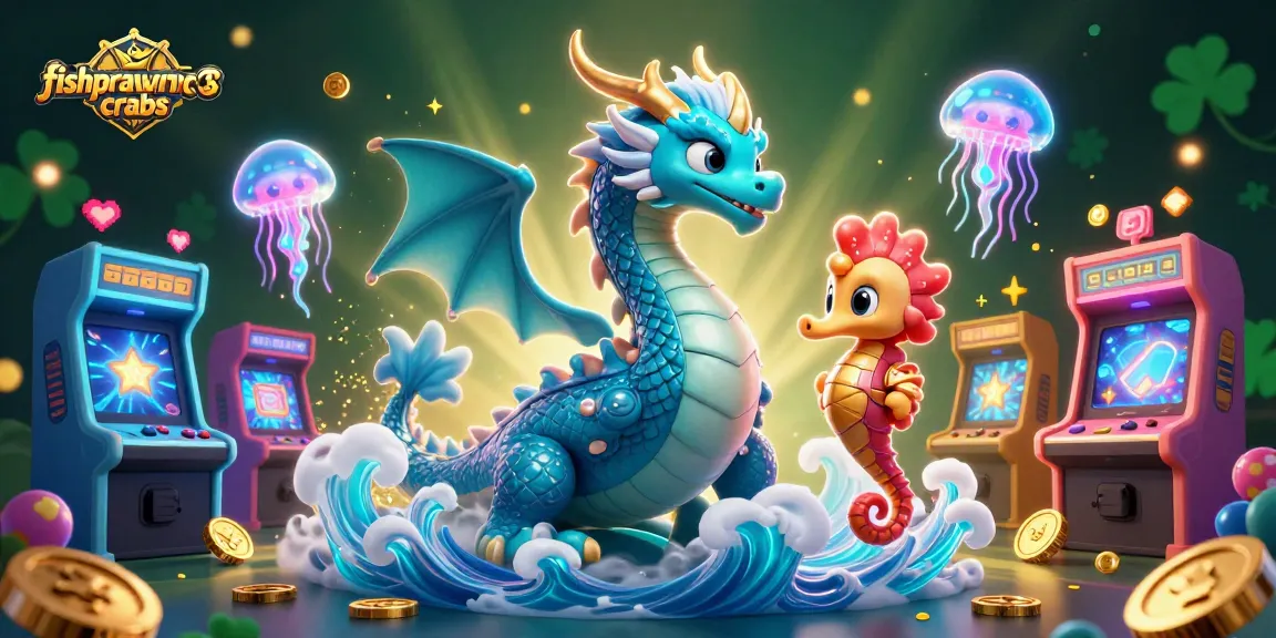 Engage with the exciting fishprawncrabs gaming world featuring a vibrant underwater scene.
