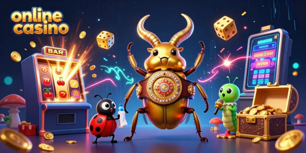 Engaging online casino scene featuring vibrant characters and dynamic gaming elements.