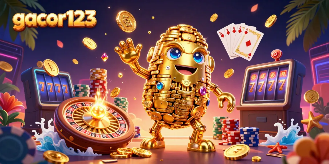 Engage in thrilling gameplay with gacor123's golden golem and casino wonders.