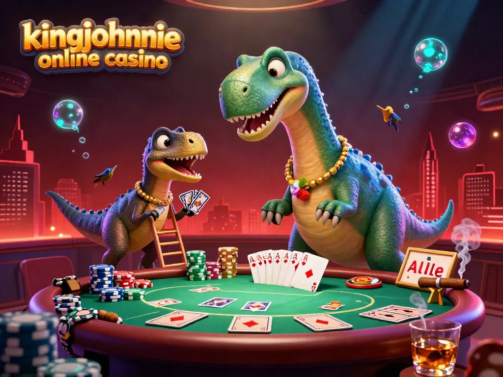 Experience the thrill of the kingjohnnie online casino with dynamic characters and vibrant poker action.