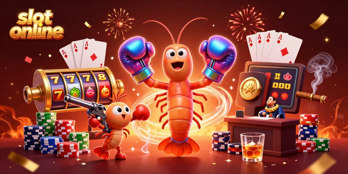 Engage in thrilling slot online action with vibrant characters and dynamic casino elements.