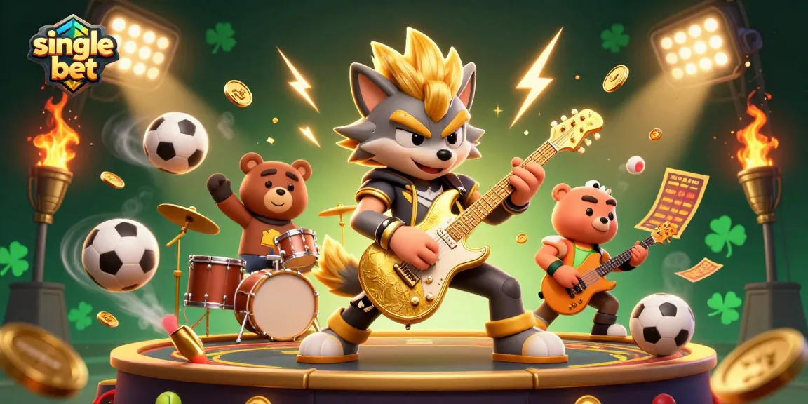 Engage with thrilling single bet experiences featuring dynamic sports elements and vibrant characters.