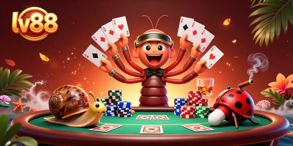 Engage in exciting gameplay at lv88 with a colorful casino scene featuring dynamic characters and rich visuals.