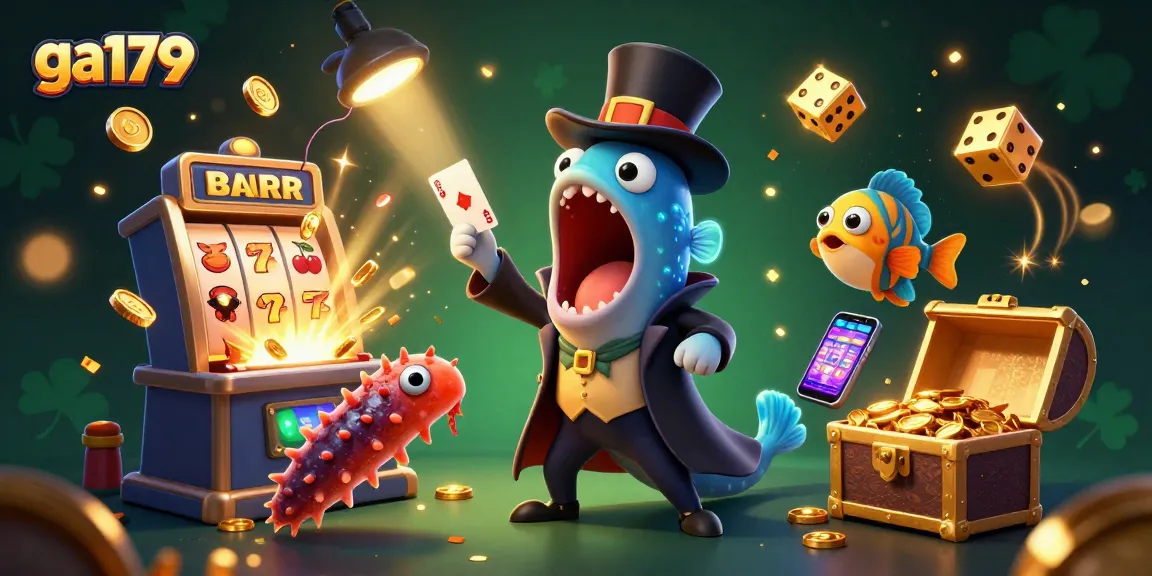 Experience the thrilling ga179 casino adventure with vibrant characters and dynamic game elements.
