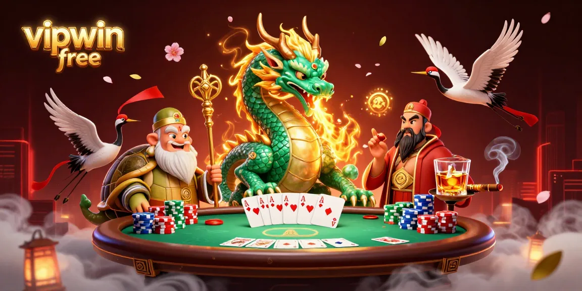Experience the thrill of vipwin free with a vibrant 3D illustration showcasing luxury and excitement in gaming.