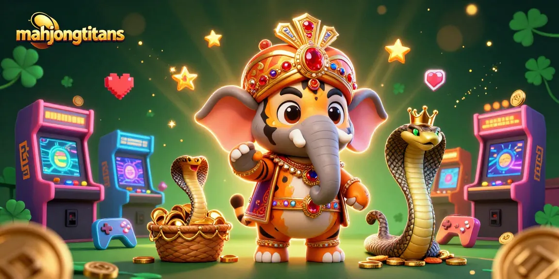Experience exciting gameplay in Mahjong Titans with colorful characters and arcade elements!