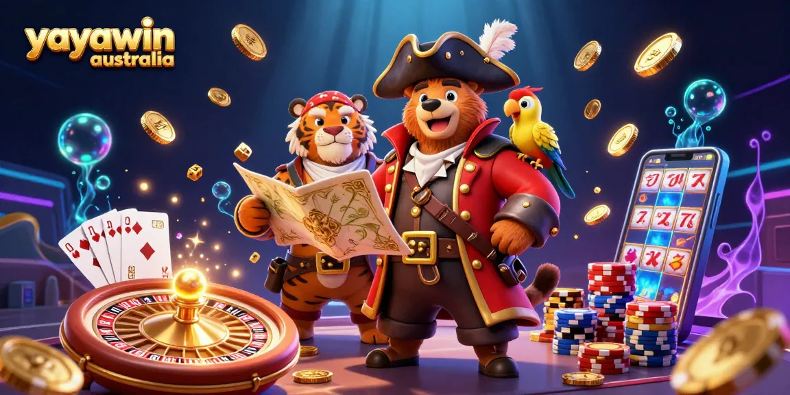 Experience the thrill of Yayawin Australia with vibrant characters, stunning casino elements, and immersive energy.