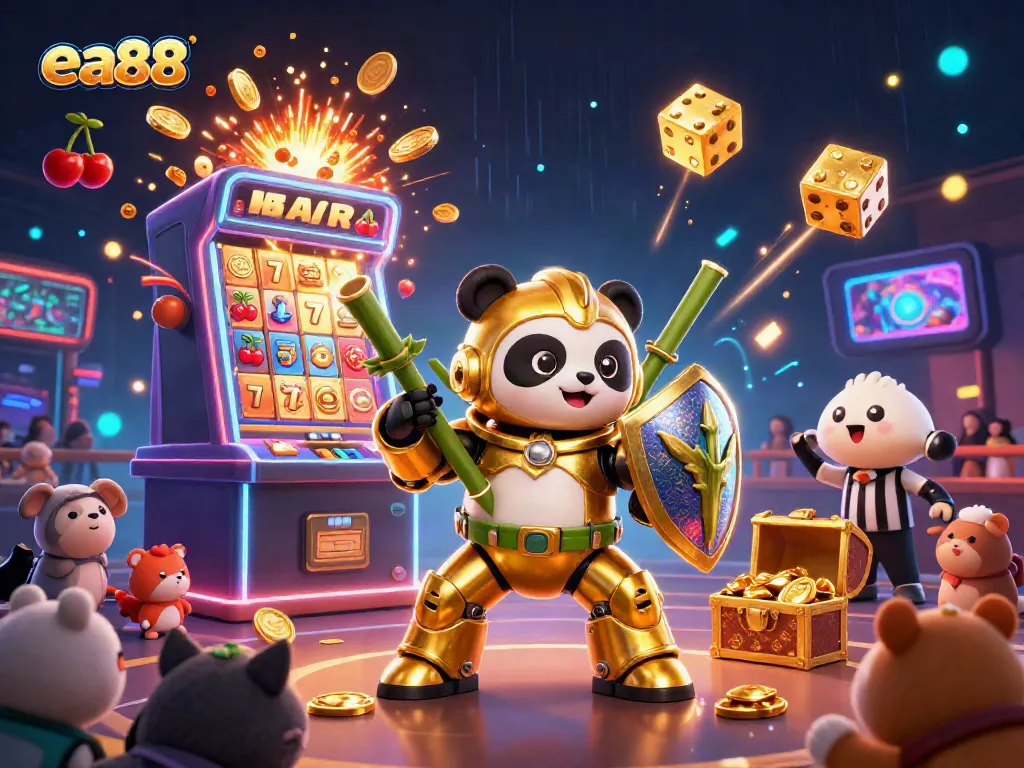 ea88 chiến thắng lớn với máy slot trong sân đấu hoạt hình sống động