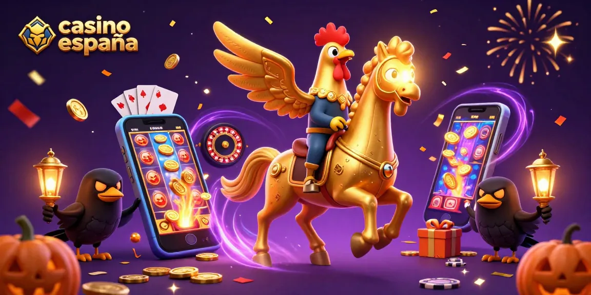 Ilumina tus jugadas en el casino crypto España con gallos dorados y acción mágica.