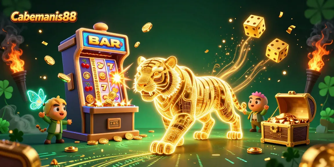 Experience thrilling wins at Cabemanis88 with an explosion of colorful slot game elements.