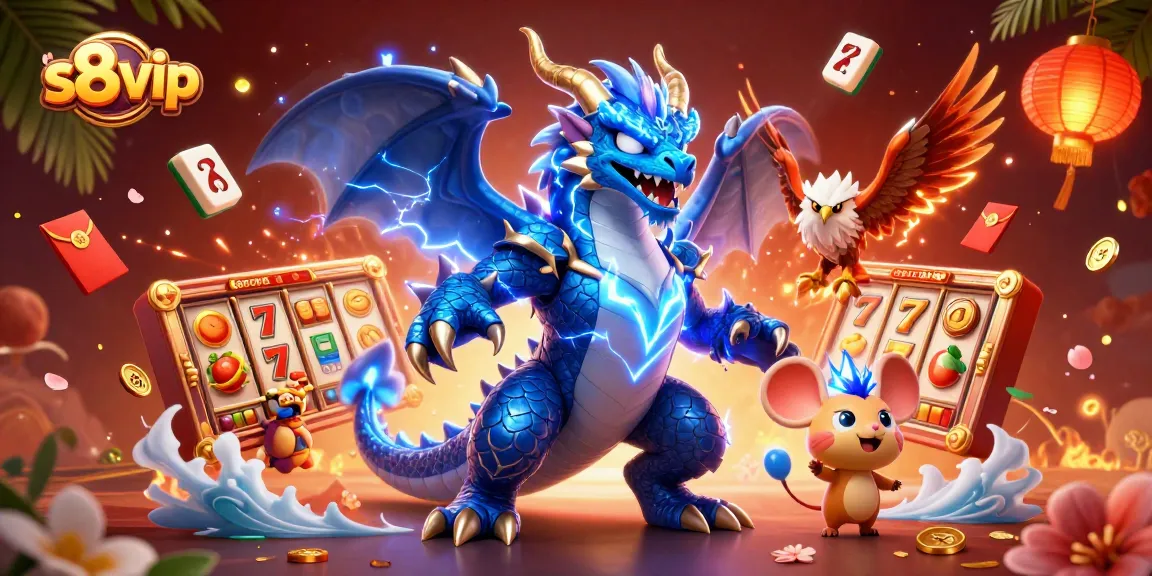 Experience thrilling gameplay with the s8 vip platform showcasing vibrant 3D casino elements.