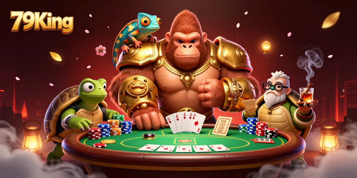 79King unleashes excitement at the poker table with thrilling game elements and captivating characters.