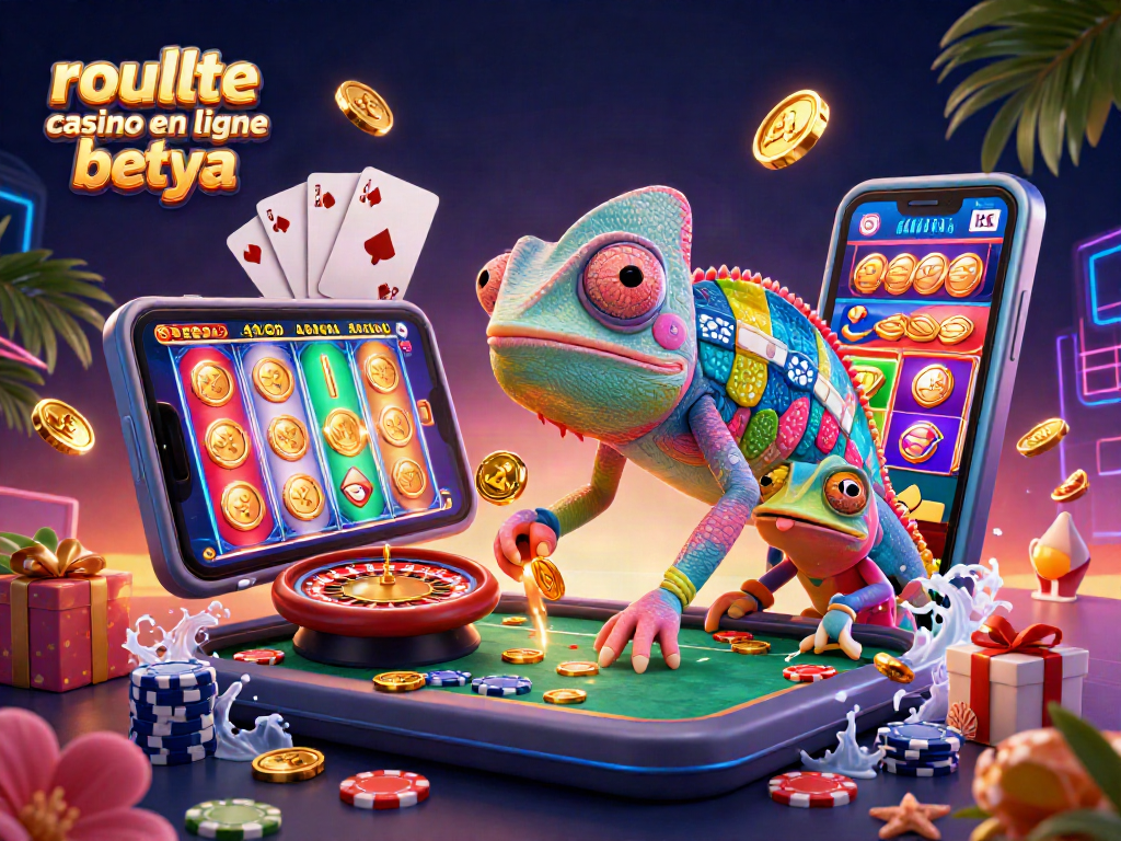 Engage in thrilling gameplay at roulette casino en ligne betya with a vibrant chameleon casino owner.