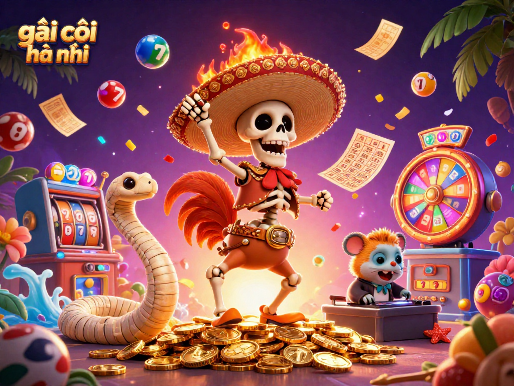 Experience excitement with gái gọi hà nội in a vibrant casino scene, featuring dynamic lottery elements and engaging characters.