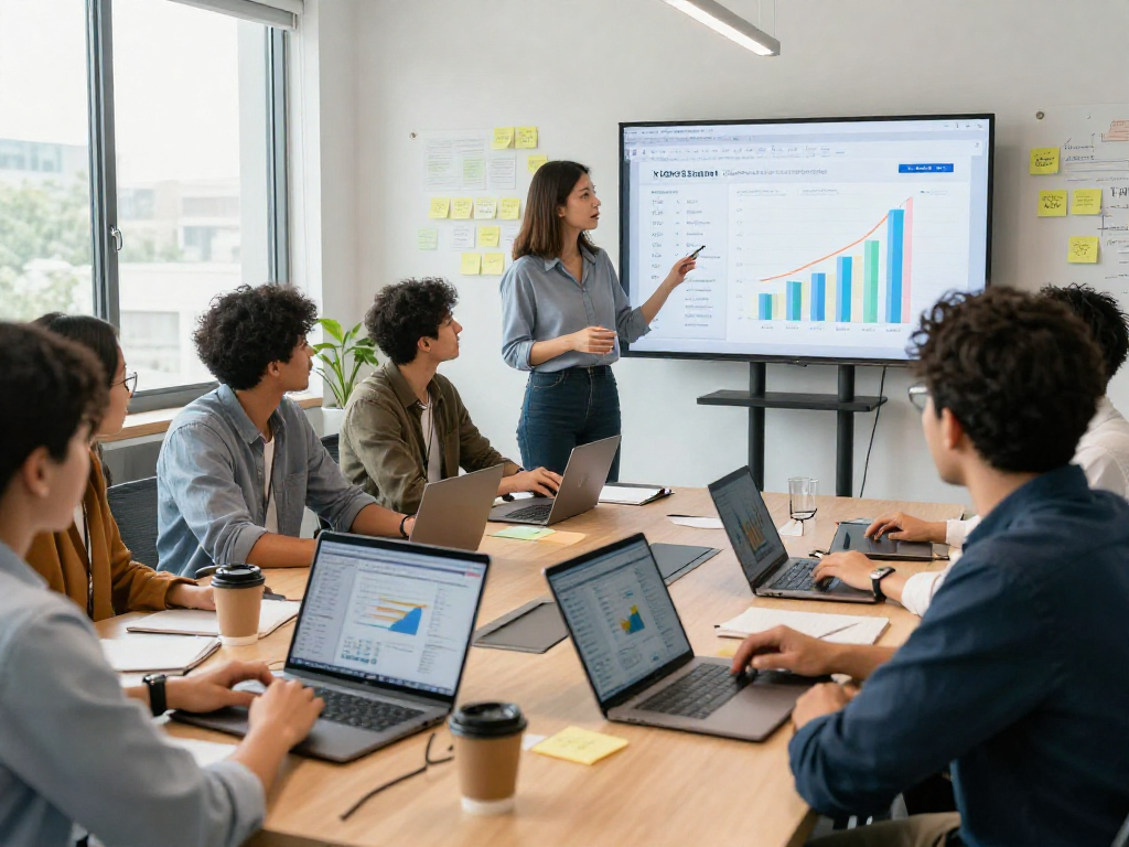 Team collaborating in a modern office on XPAY33 official site strategies with vibrant energy