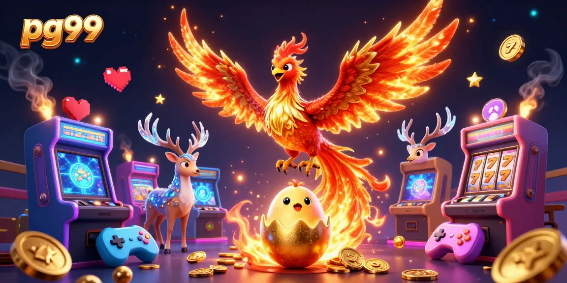 Experience winning at pg99 with vibrant 3D characters and dynamic casino gaming elements.