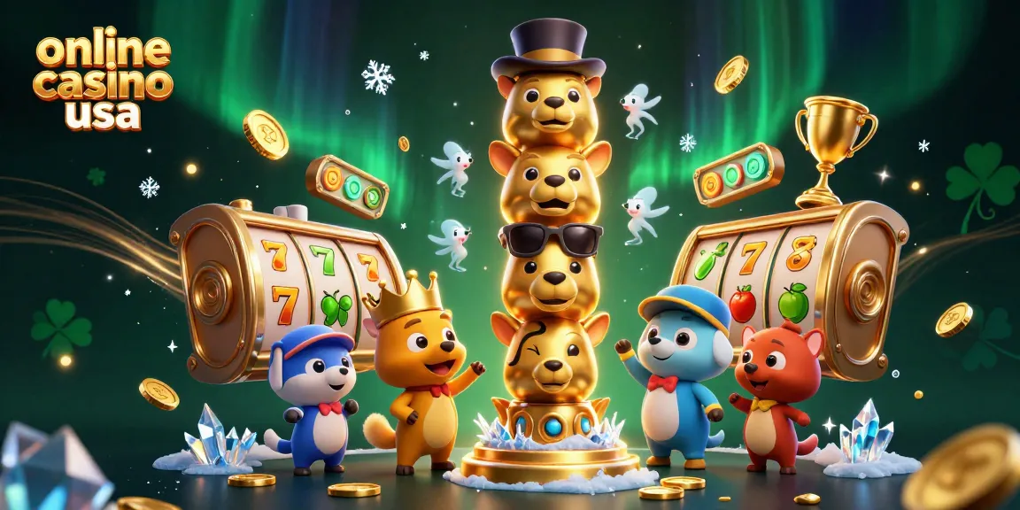 Experience the thrill of winning at online casino usa with dynamic slot reels and vibrant casino elements.