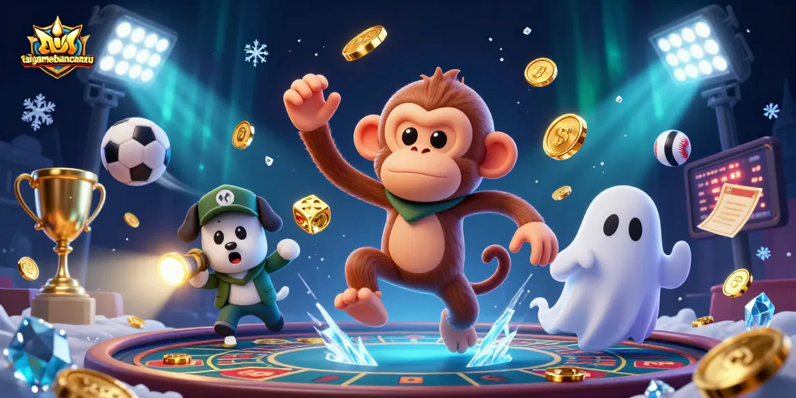 Enjoy thrilling gameplay with taigamebancaanxu's interactive haunted casino scene featuring sports elements.