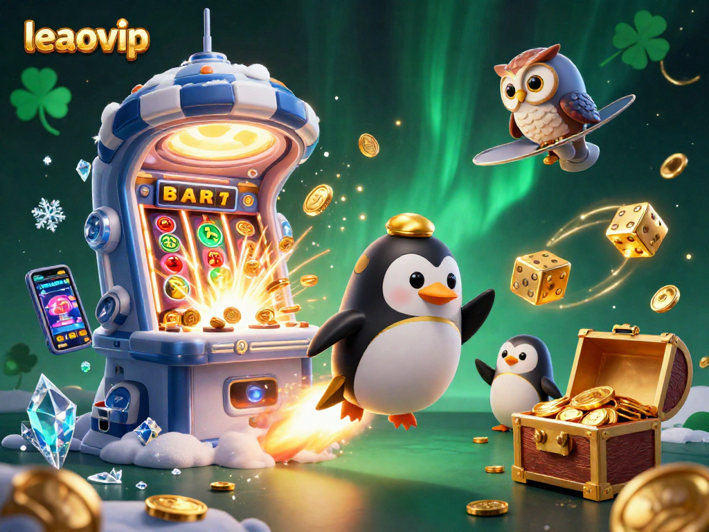 Permainan seru di leaovip dengan jackpot slot yang menggemparkan dan desain futuristik