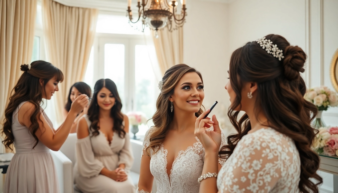 Creating Timeless Beauty with a Dallas Bridal Glam Team for Your Wedding Day