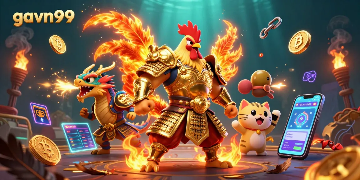 Boost your wins with GAVN99's thrilling rooster battles and exciting blockchain elements!