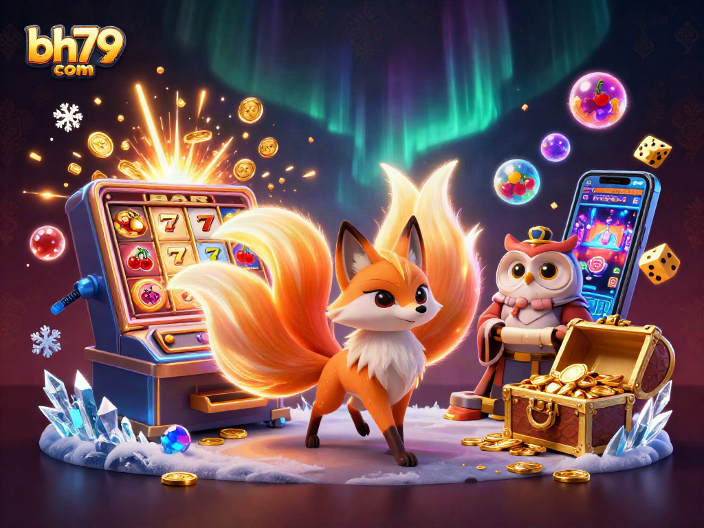 Experience the thrill of bh79 com slots with vibrant characters and dynamic casino elements.