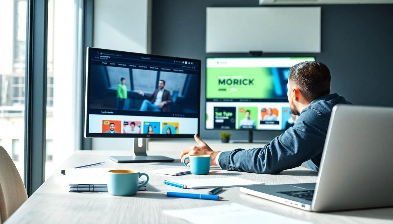 Showcasing Shopify theme customization with a professional strategist in action.