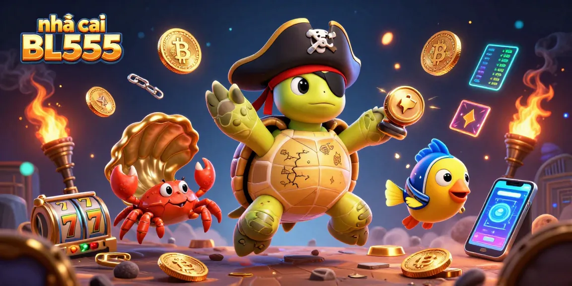 Engage with thrilling action moments at nhà cái BL555, featuring vibrant slot games and captivating casino characters.