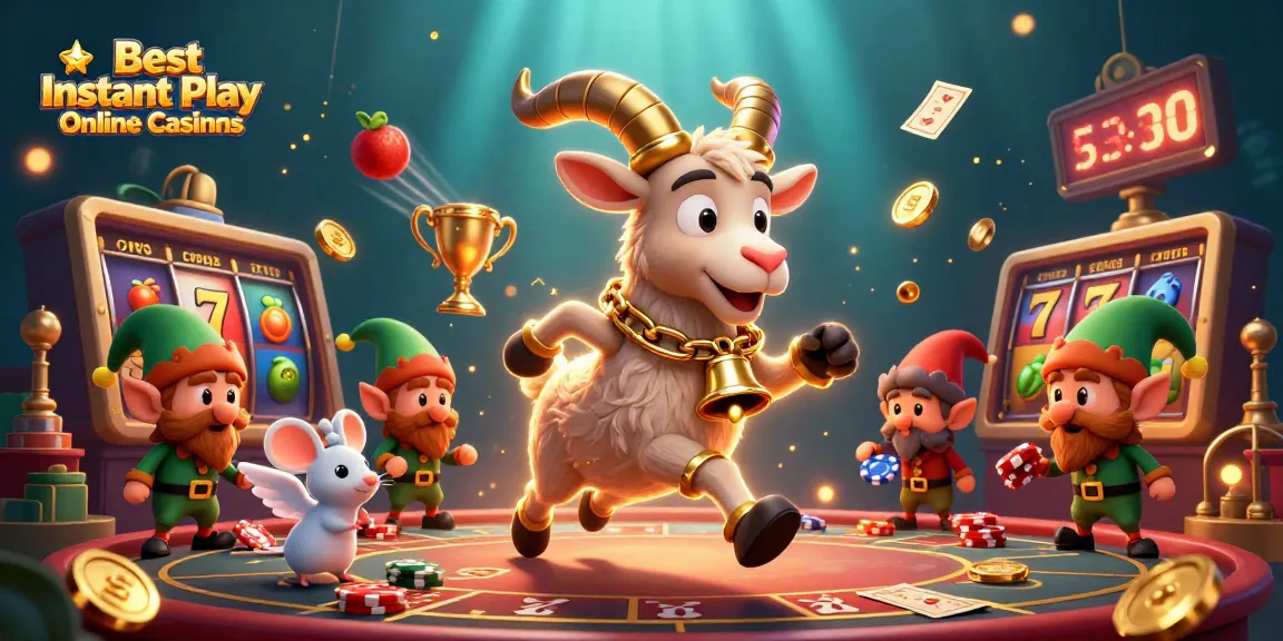 Experience thrilling action at the Best Instant Play Online Casinos with slot games and vibrant game elements.